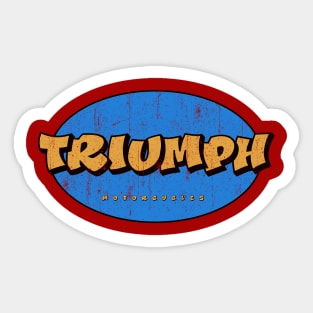 Triumph Vintage Sticker